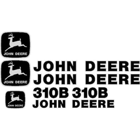 Aftermarket Whole Machine Decal Set DECALJD310B